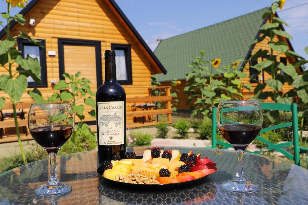 Nápoje v ubytování Wood House Berat