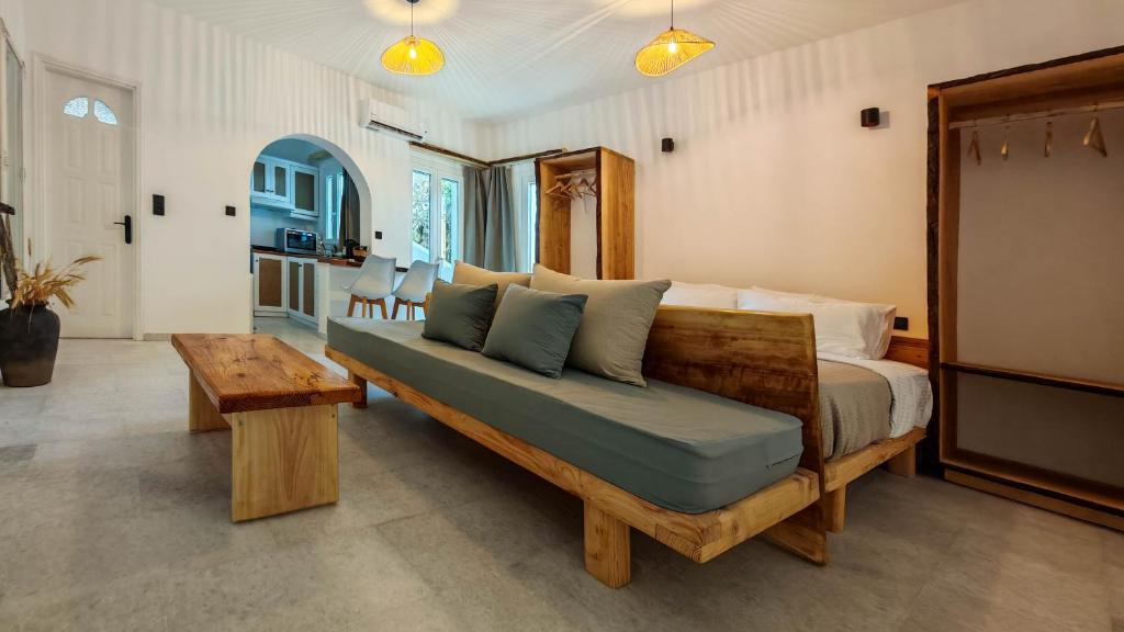 Posezení v ubytování Paraga Suites