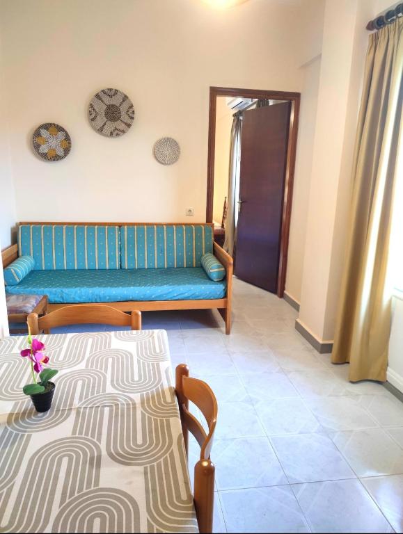 Posezení v ubytování Borianoula Apartments