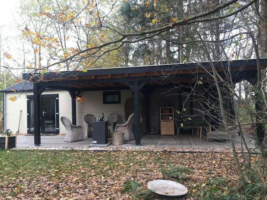 Zahrada ubytování Chalet 'Het Vinkje'