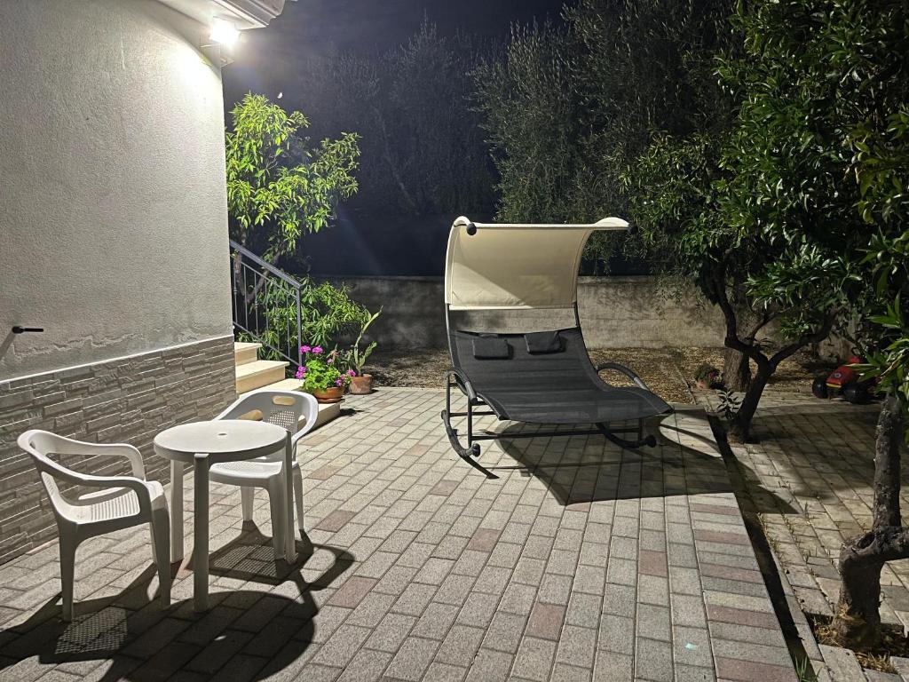 Zahrada ubytování Al Centro Baia