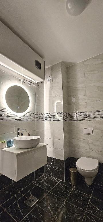 Ванная комната в Luxury oaza Novalja
