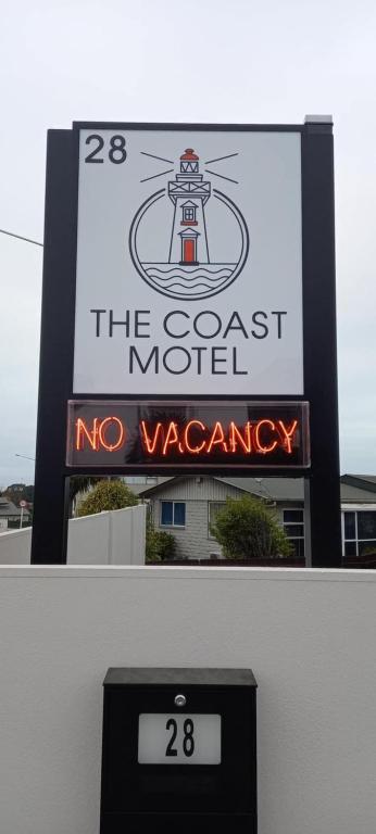 Certifikát, hodnocení, plakát nebo jiný dokument vystavený v ubytování The Coast Motel