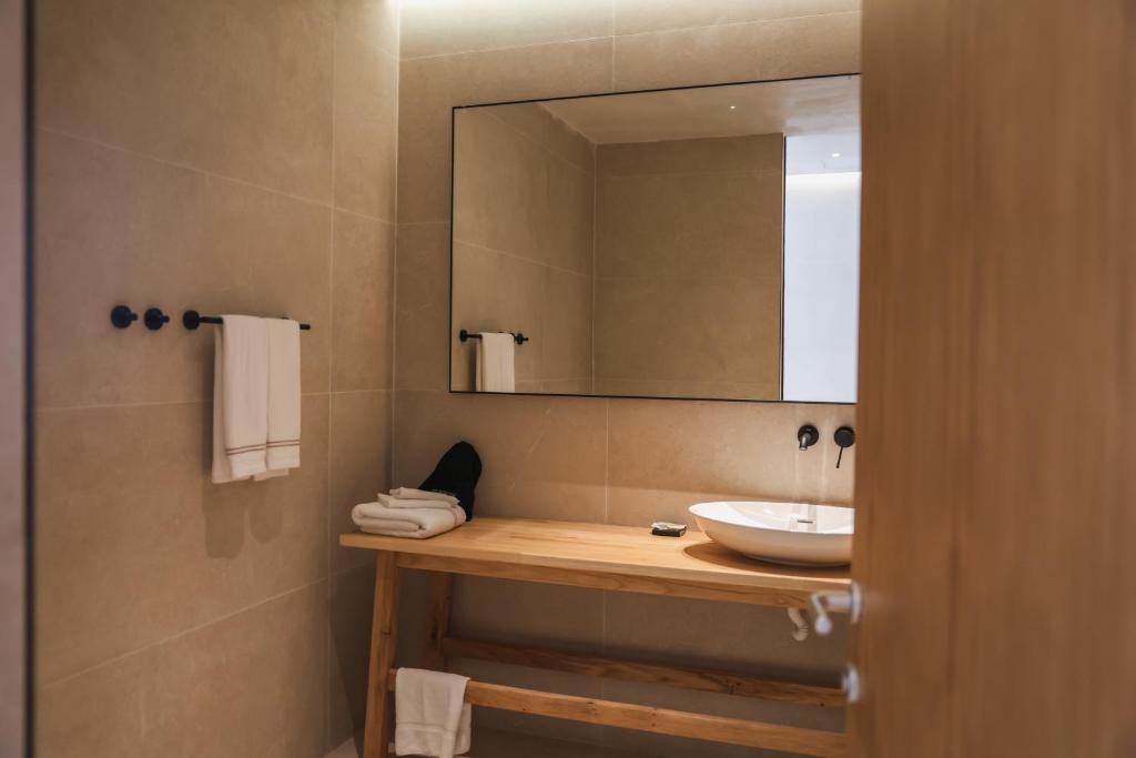 Koupelna v ubytování Drymades Inn Resort