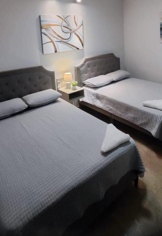 Postel nebo postele na pokoji v ubytování Hermoso apartamento a 2 minutos de la feria de David