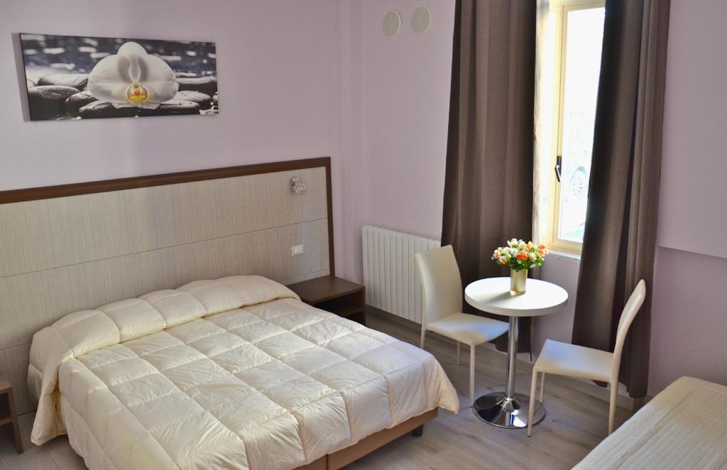 Posteľ alebo postele v izbe v ubytovaní Florence Stadium B&B