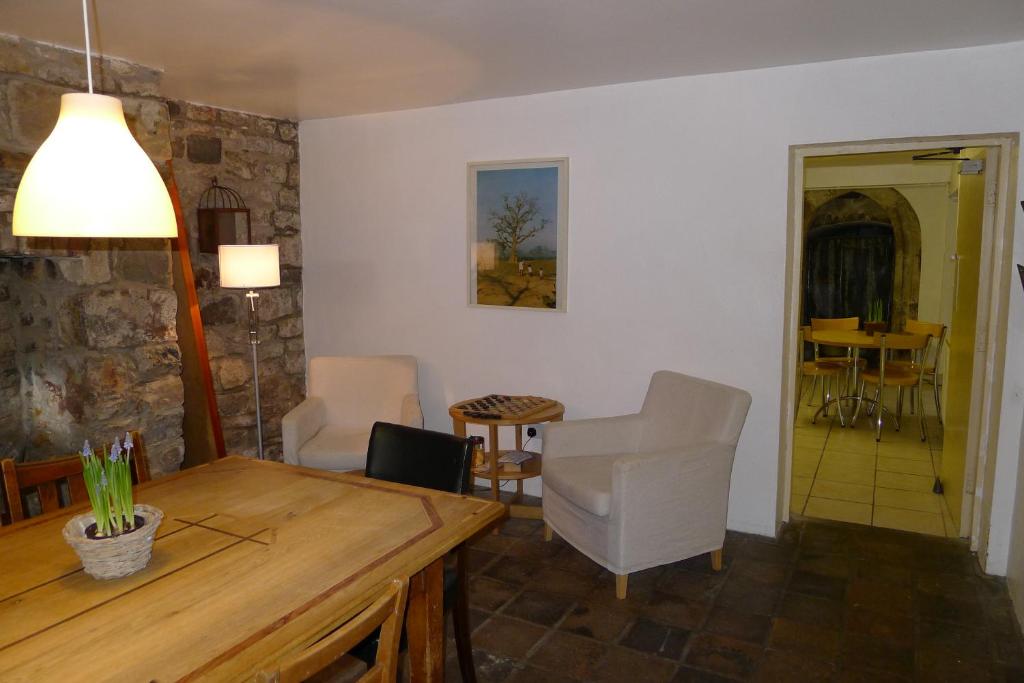 Posezení v ubytování Totters Hostel
