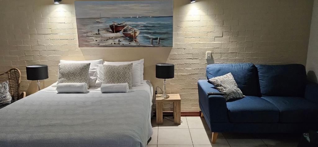 Postel nebo postele na pokoji v ubytování Shoreline Apartments - Unit 10
