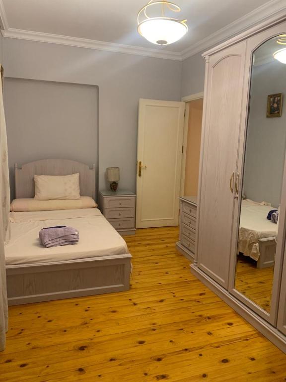 Postel nebo postele na pokoji v ubytování Large apartment for families