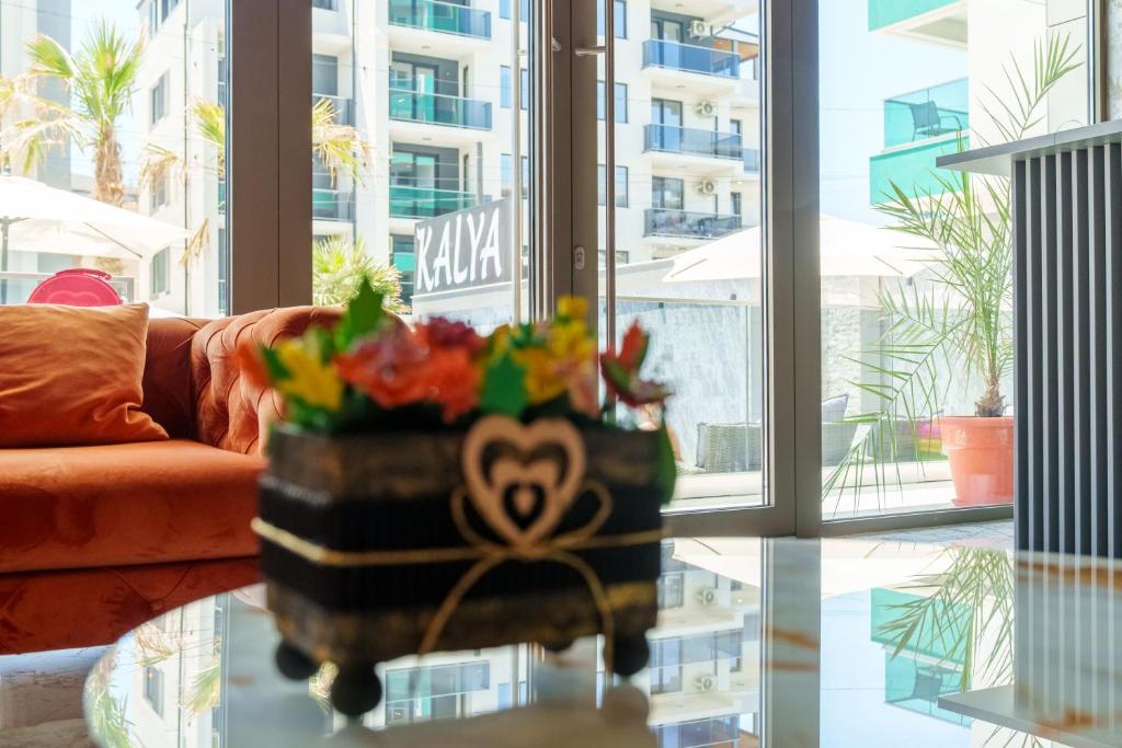 Posezení v ubytování HOTEL KALYA