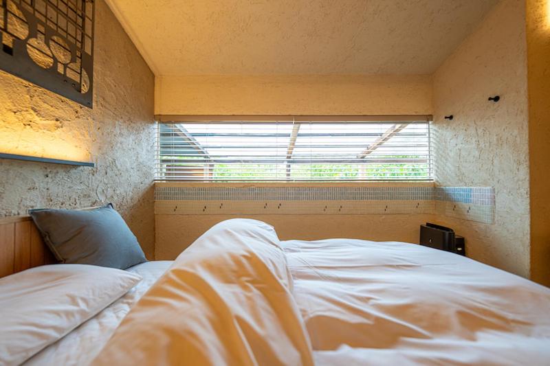 Postel nebo postele na pokoji v ubytování farm and bed SETODA