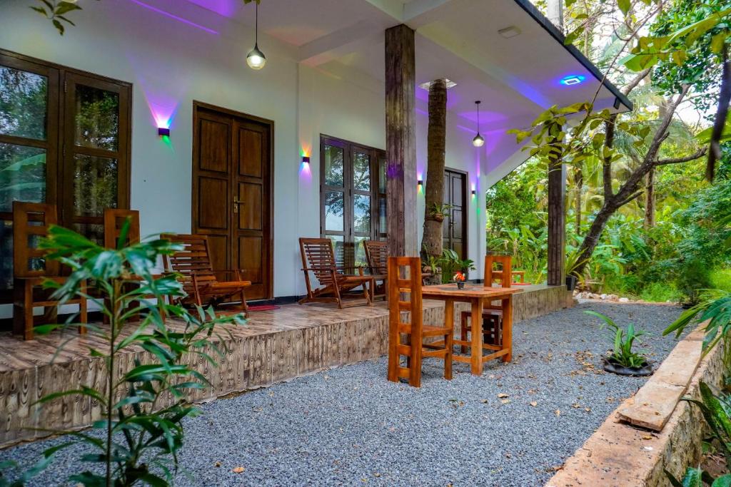 Zahrada ubytování Nature Lotus Villa