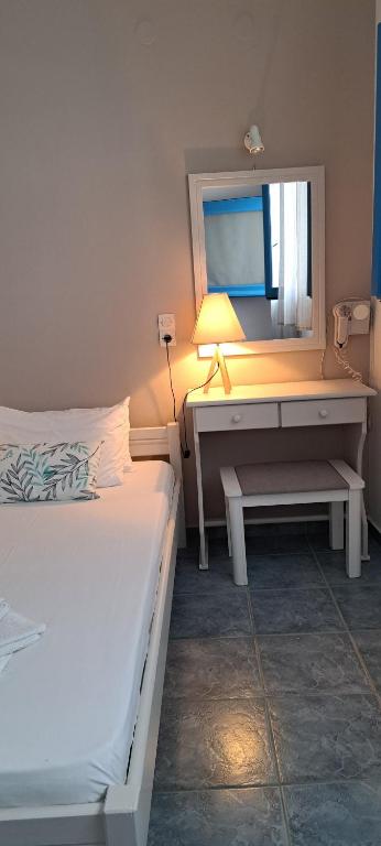 Postel nebo postele na pokoji v ubytování Studio Elisabeth