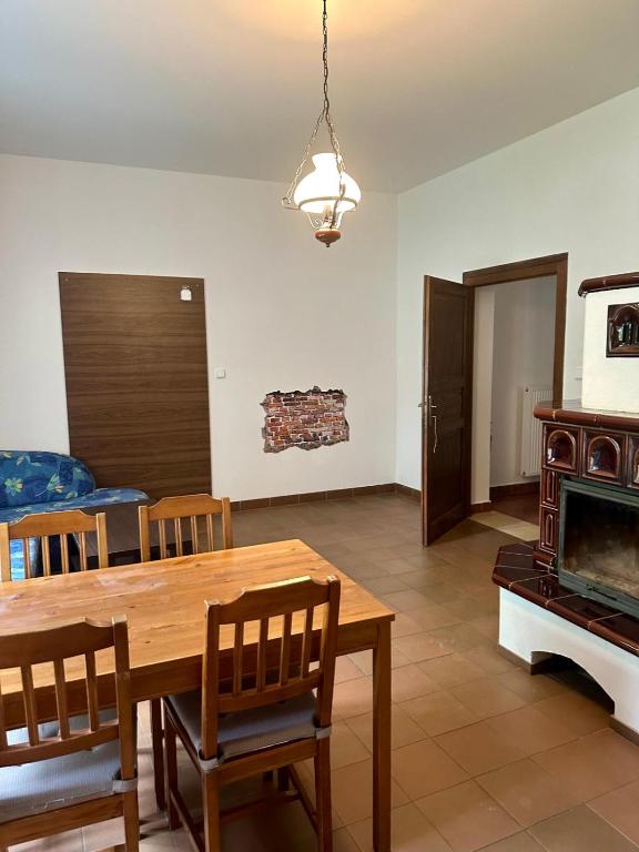 Posezení v ubytování Apartmán Na návsi