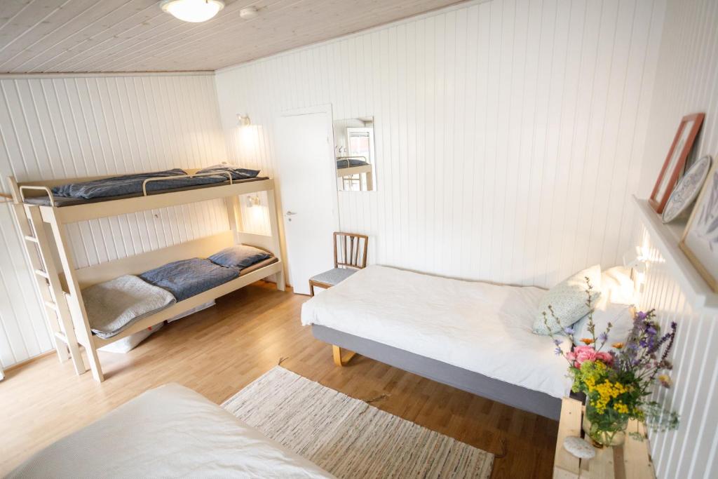Postel nebo postele na pokoji v ubytování Danhostel Stevns Klint