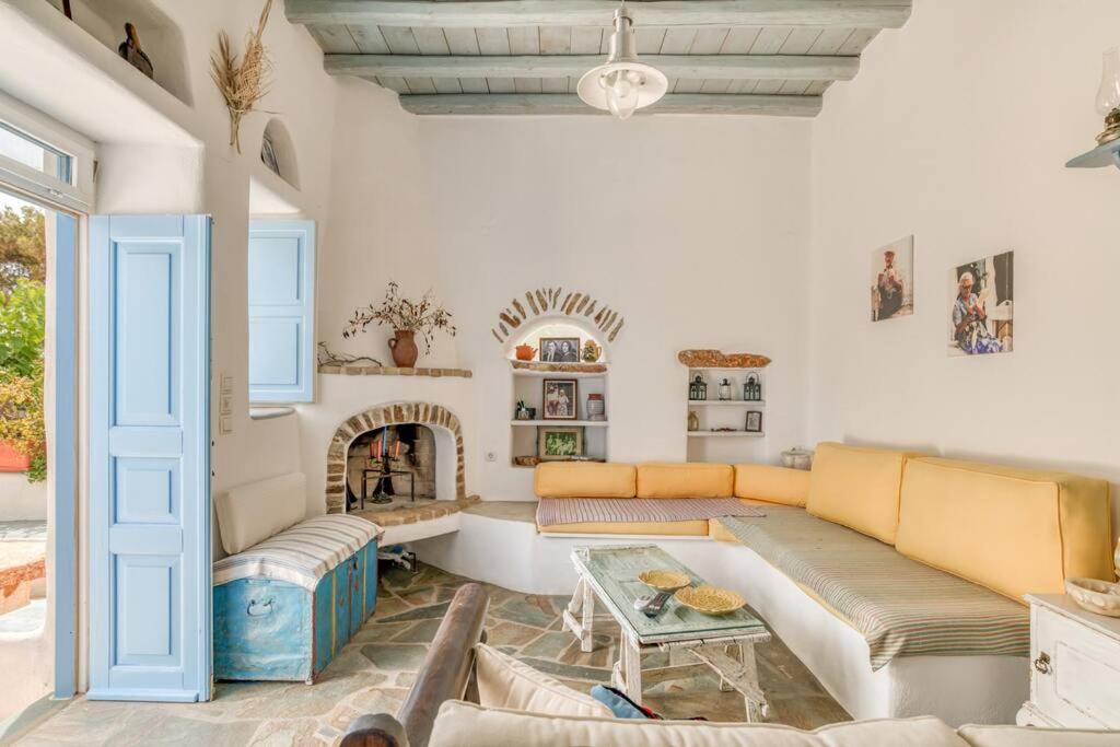 Posezení v ubytování Vaya House - Feeling Greek