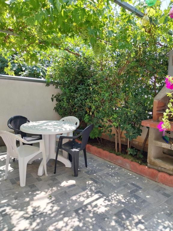 Zahrada ubytování ML Apartman
