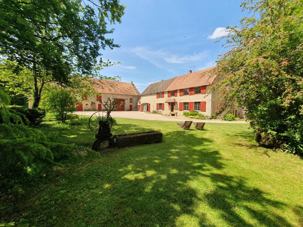 Zahrada ubytování Jardin des Sens, la Rente d'Eguilly