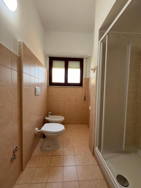 Koupelna v ubytování TC HOTEL