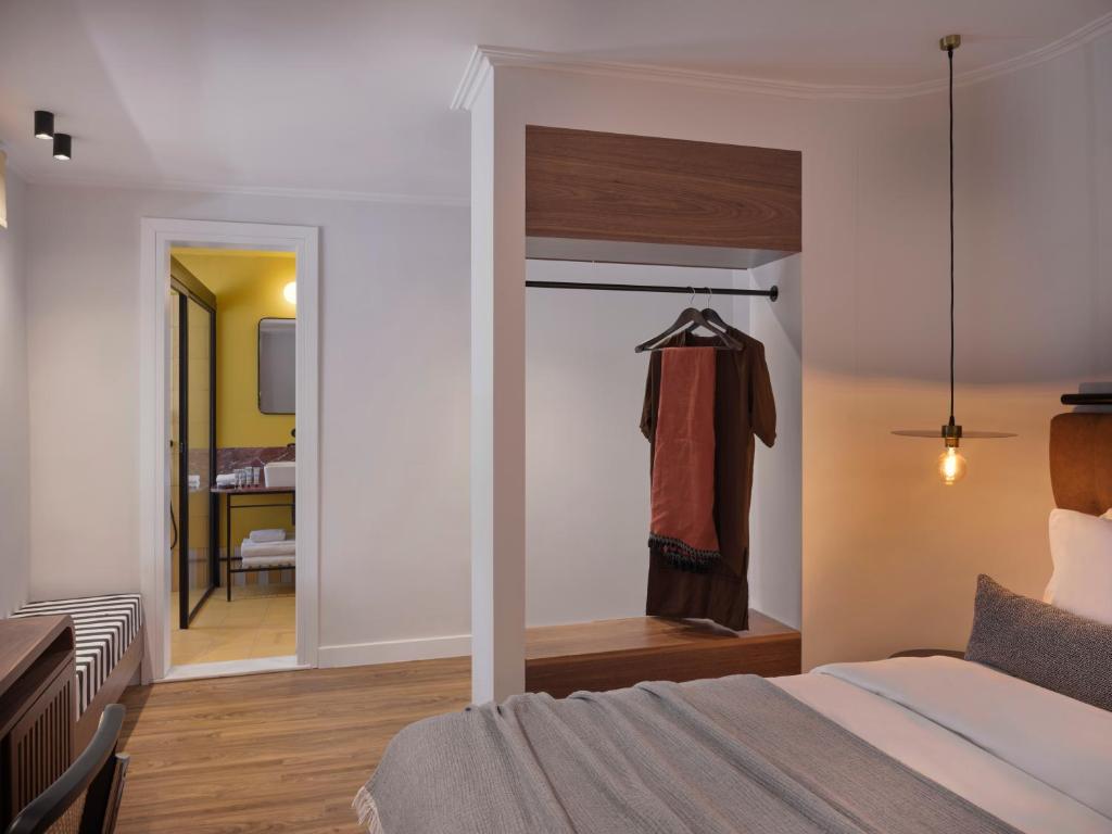 Posteľ alebo postele v izbe v ubytovaní Astikon House