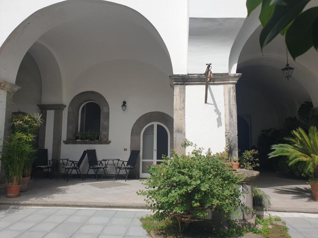 Zahrada ubytování La casa delle Camelie