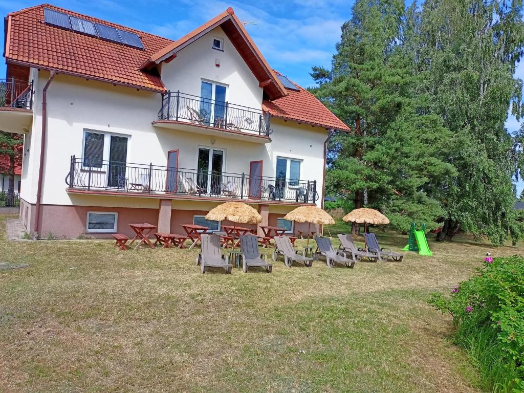 Zahrada ubytování Bursztynowa 2