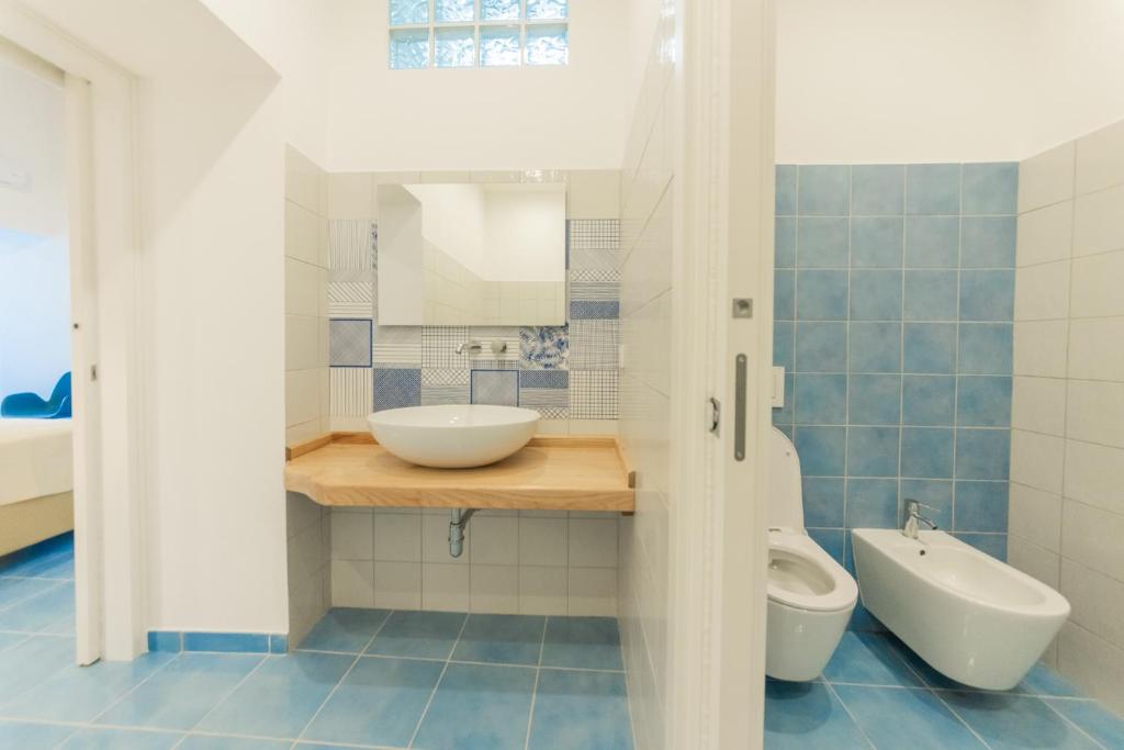 Koupelna v ubytování Archi Suite Canneto