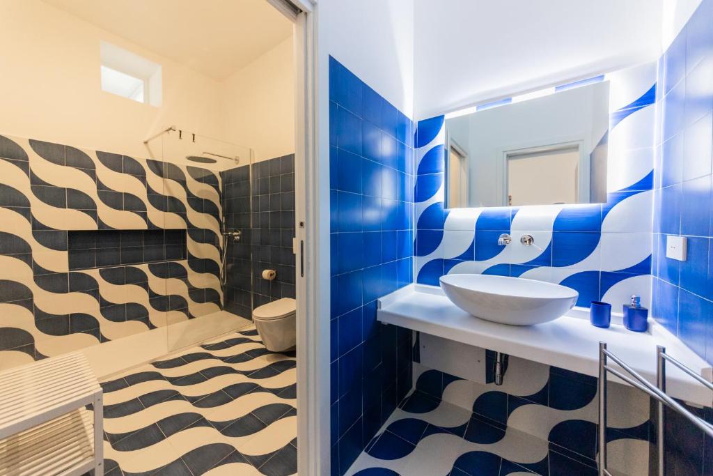 Koupelna v ubytování Archi Suite Canneto