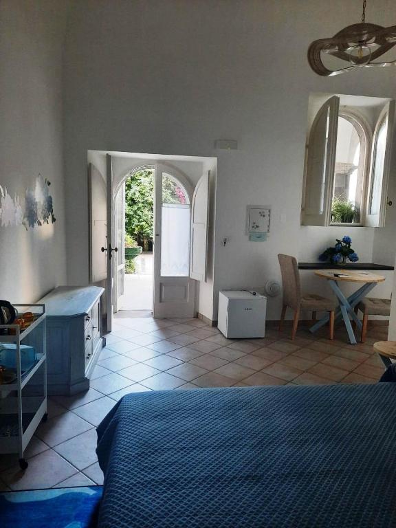 Posezení v ubytování La casa delle Camelie