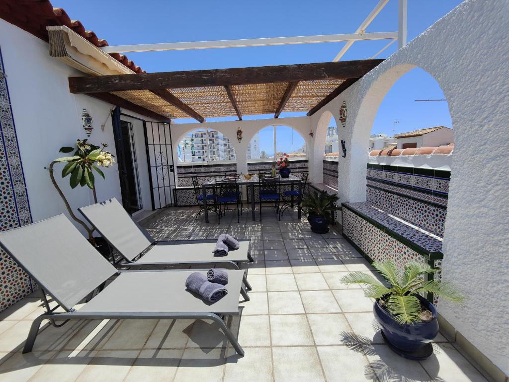 Balkón nebo terasa v ubytování AP327 - Casa Pico