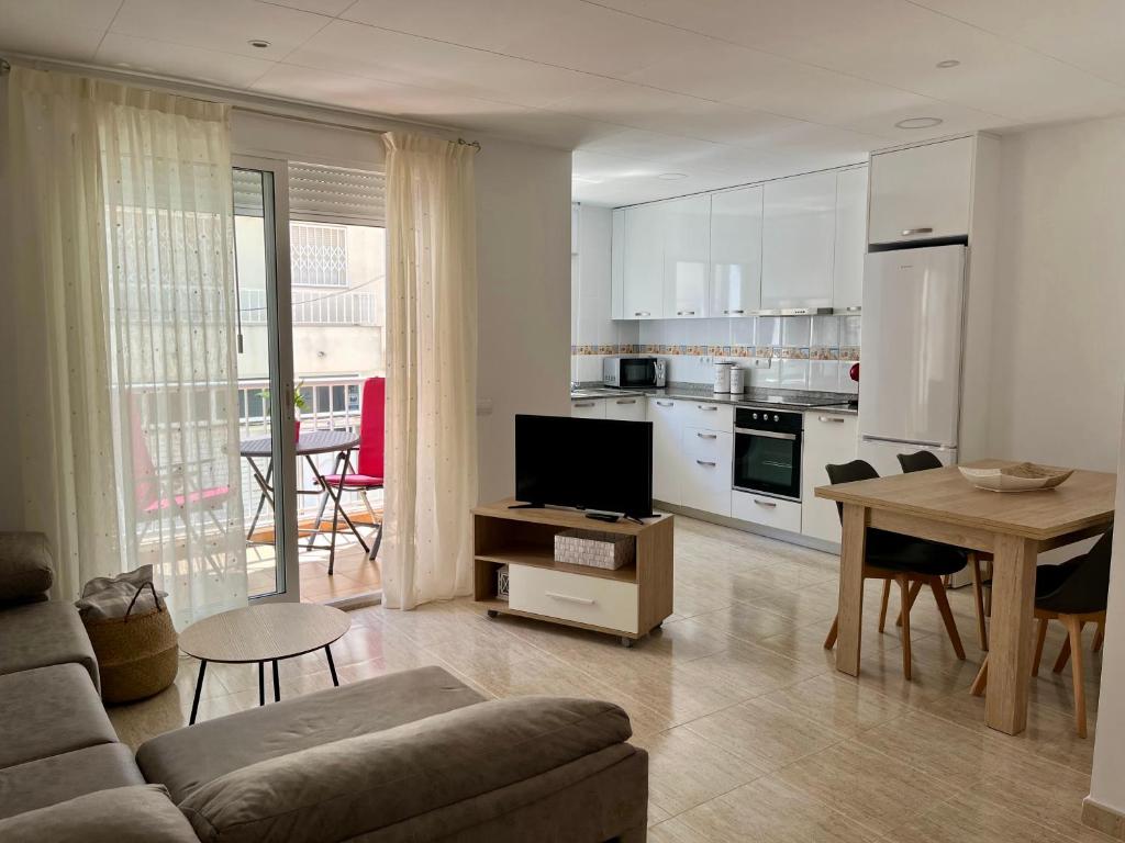 A kitchen or kitchenette at Casa Queralt