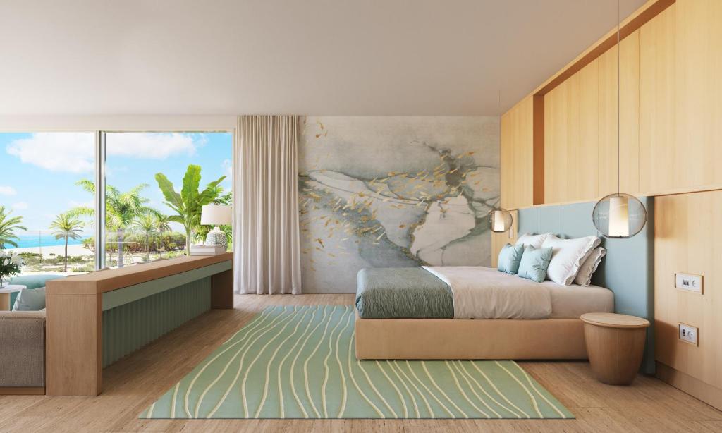 Posezení v ubytování JOIA Aruba by Iberostar