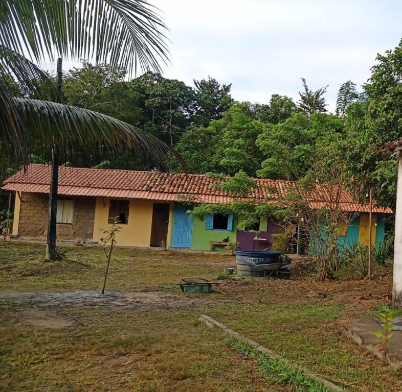 En have udenfor Espaço Cultural Janela