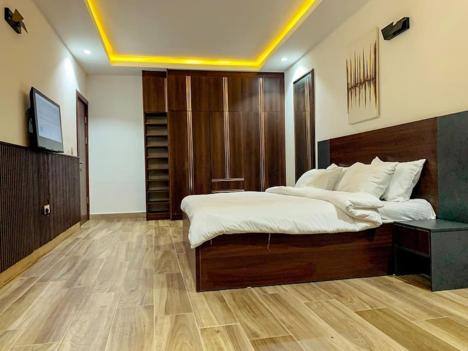 Postel nebo postele na pokoji v ubytování Sha'an Residence