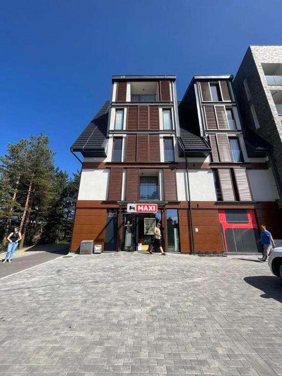 Budova, kde se apartmán nachází