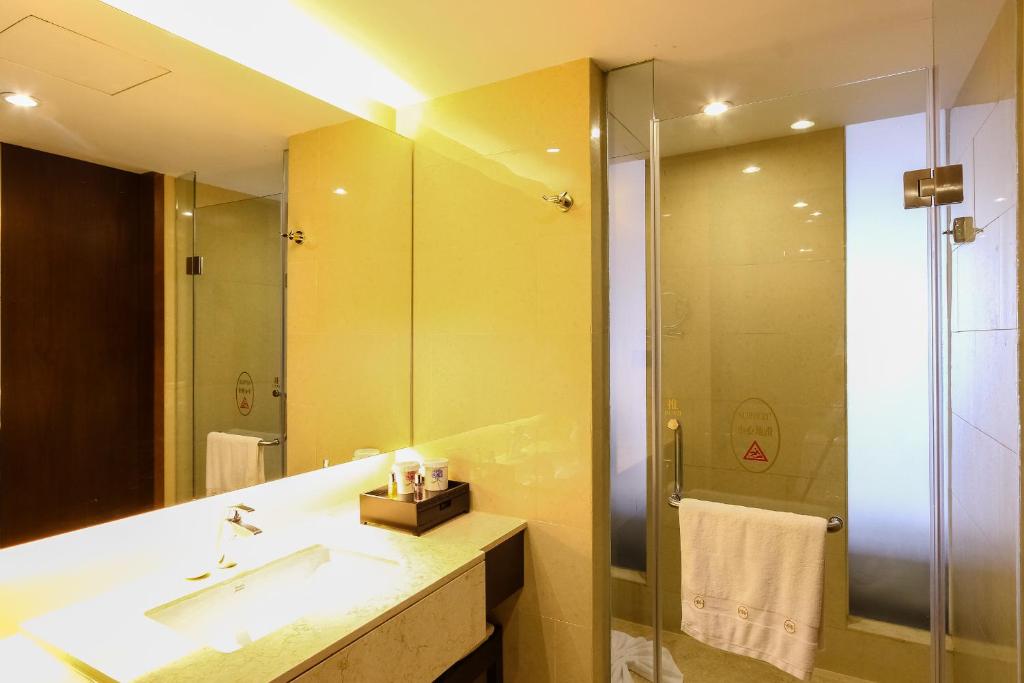 Koupelna v ubytování Guangdong Yingbin Hotel-Free Canton Fair Shuttle Bus