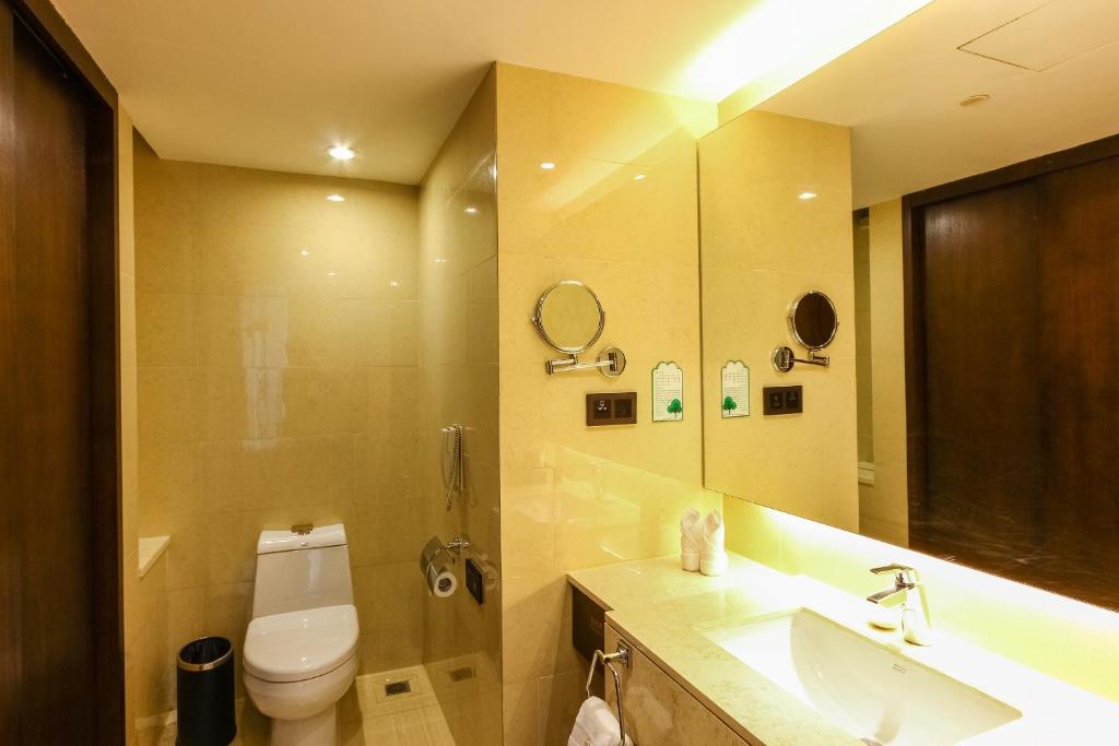 Koupelna v ubytování Guangdong Yingbin Hotel-Free Canton Fair Shuttle Bus