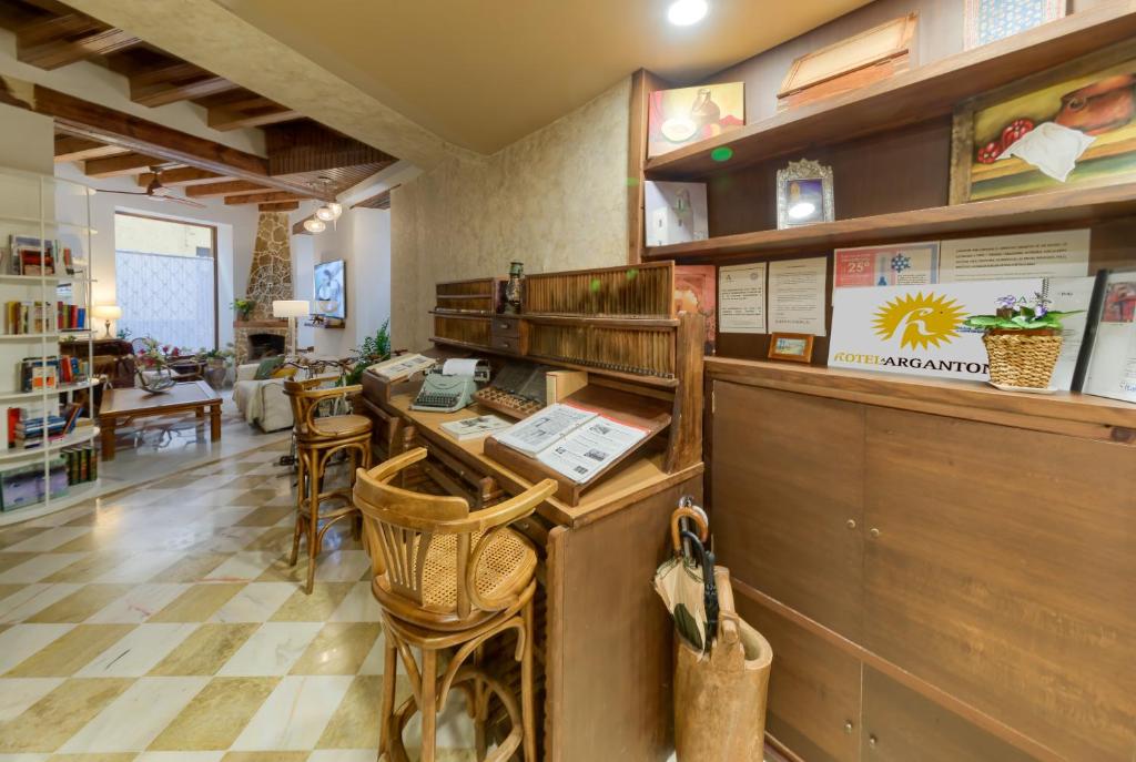 Posezení v ubytování Hotel Argantonio