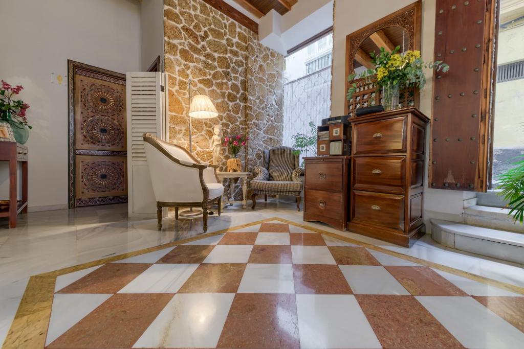 Posezení v ubytování Hotel Argantonio