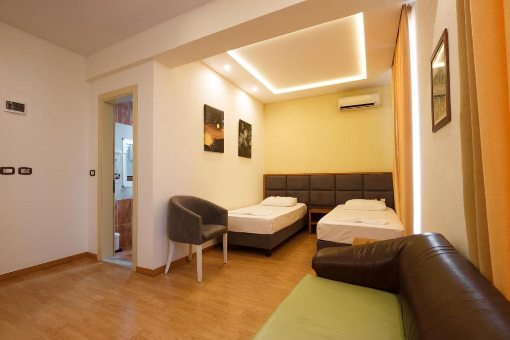 Posezení v ubytování Hotel Cajupi