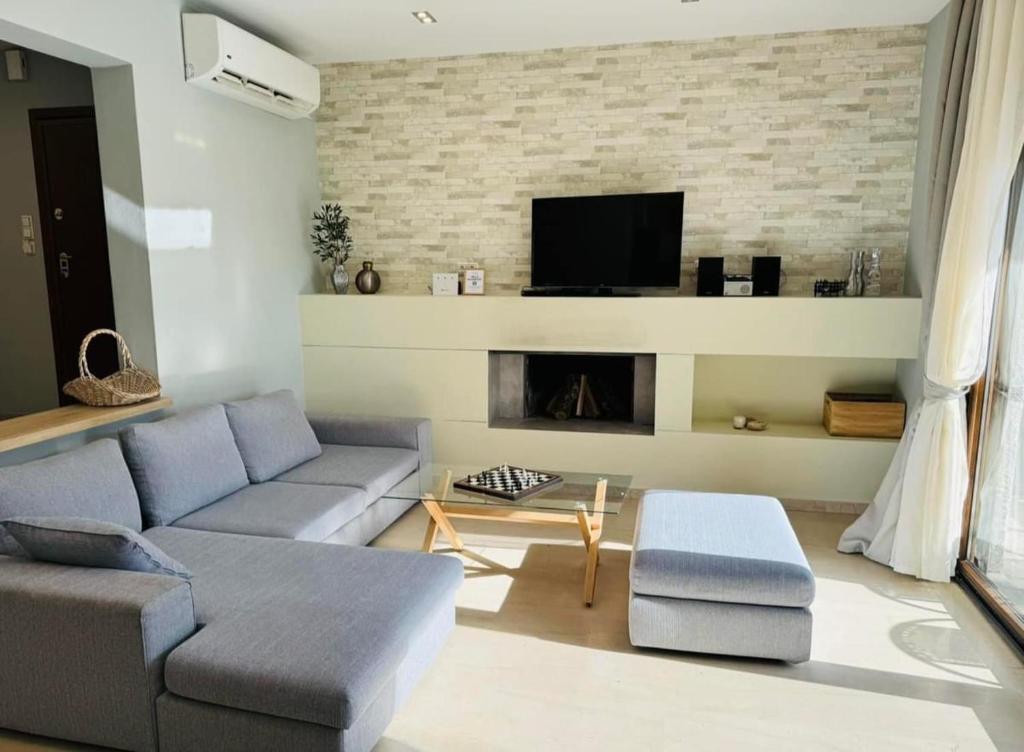 Posezení v ubytování Villa Harmony