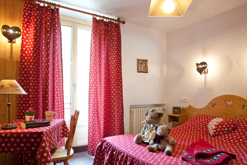 Postel nebo postele na pokoji v ubytování Appartement Zian Justine