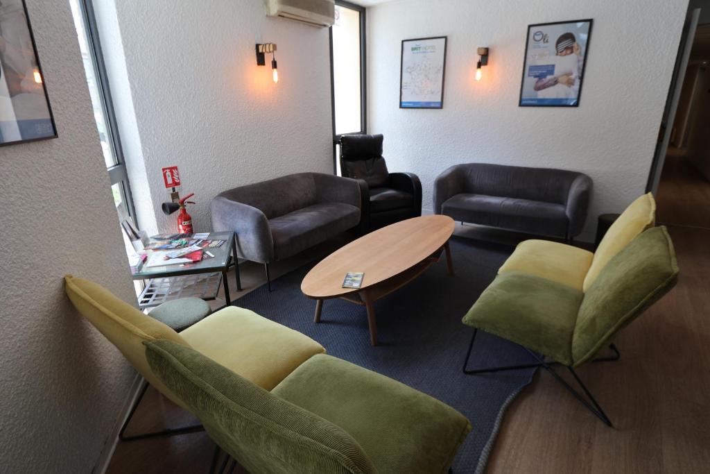 Brit Hotel Montpellier Euromédecine - Resim 23