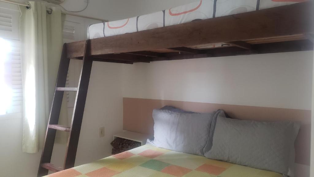 Postel nebo postele na pokoji v ubytování Pousada e Hostel Sol e Mar
