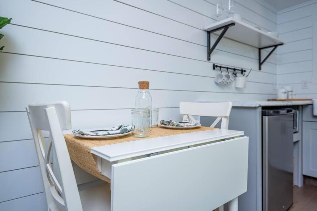 Kuchyň nebo kuchyňský kout v ubytování Private Escape! Tiny Home Style
