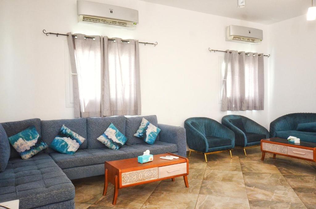 Гостиная зона в Elite Residence Dahab