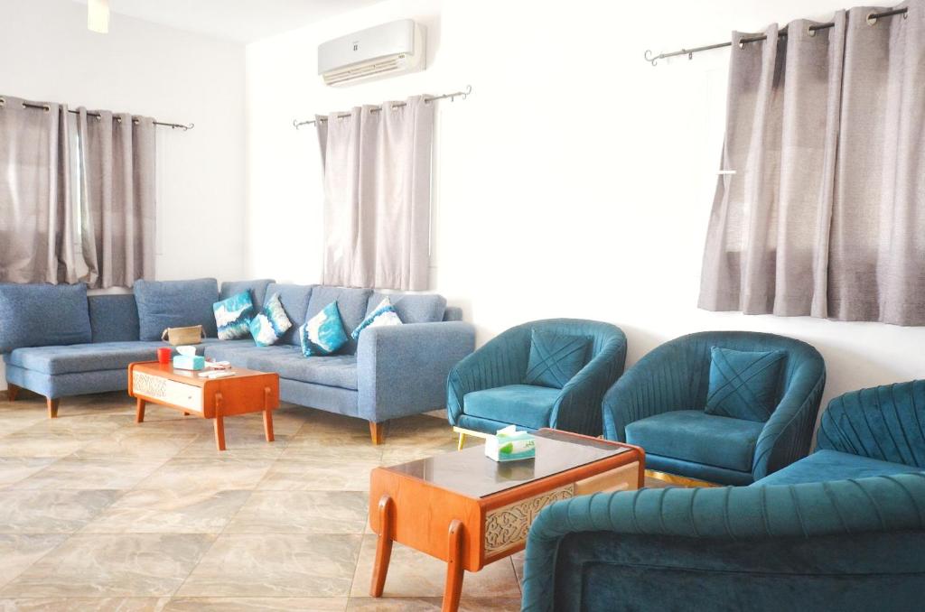Гостиная зона в Elite Residence Dahab