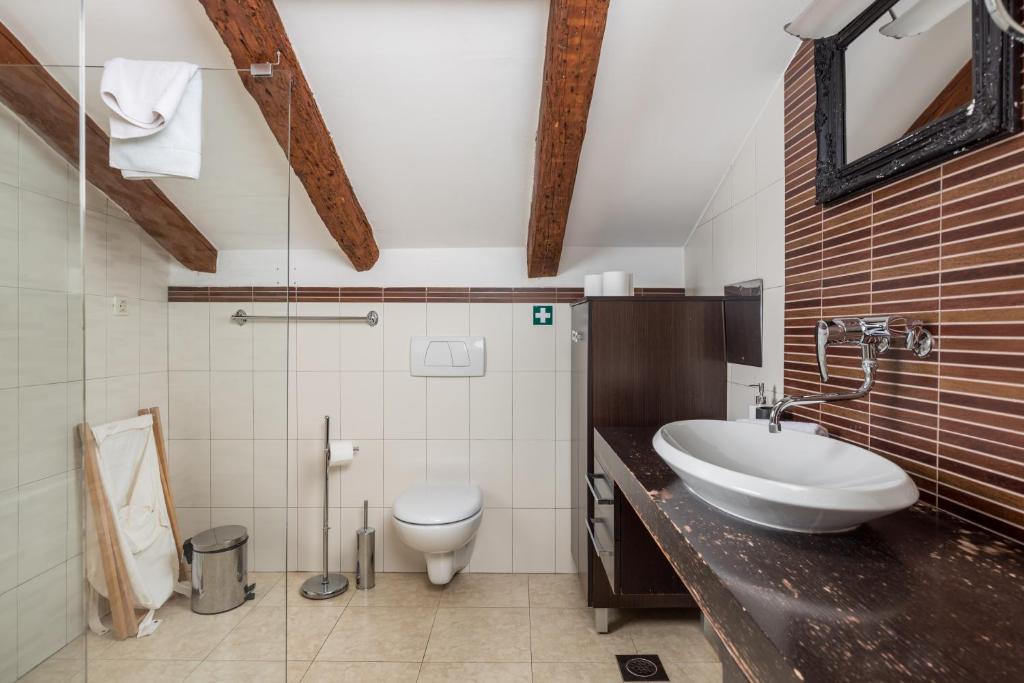 Kúpeľňa v ubytovaní Paradise View deluxe apartment