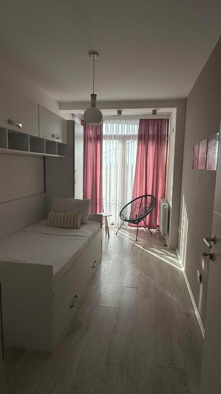 Postel nebo postele na pokoji v ubytování Single Room- Aparthotel GEA