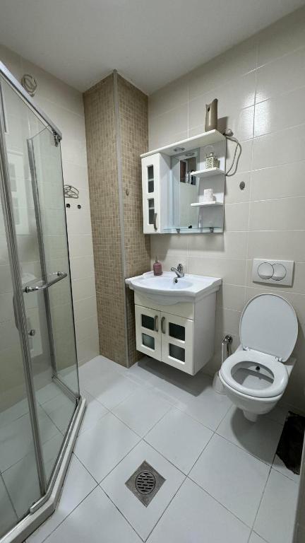 Koupelna v ubytování Single Room- Aparthotel GEA